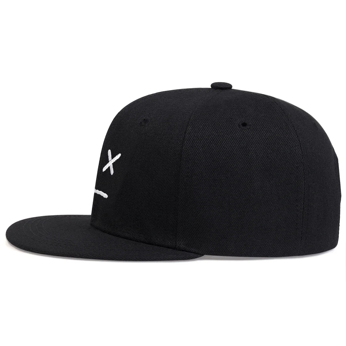 Unisex XX Smiley Face Embroidery Hip-hop Hats Spring Autumn Outdoor Baseball Caps
