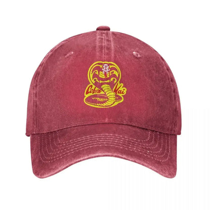 Hip Hop Baseball Cap Adjustable Hat Cobra Kai The Karate Kid Spring Autumn Cap Hats