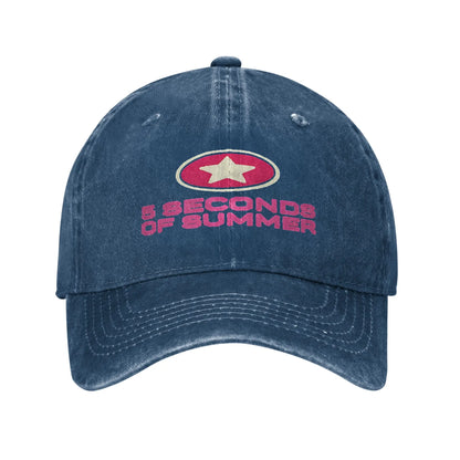 5 Seconds Of Summer World Tour 2026 Headwear Baseball Cap