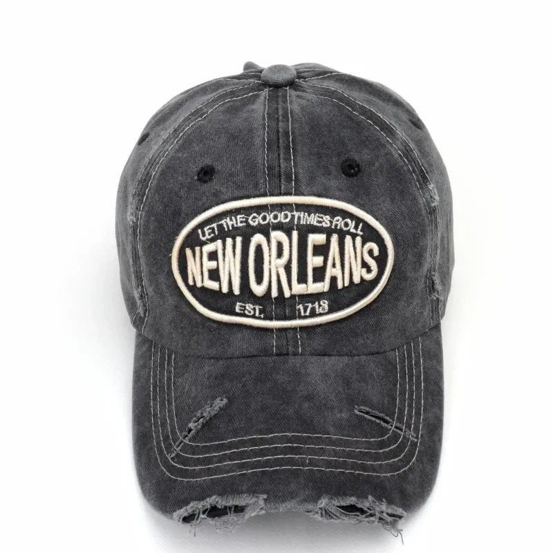 Unisex Washed Cotton Baseball Cap