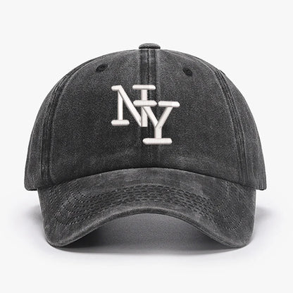 Embroidered NY Letters New York Vintage Baseball Caps Men Women