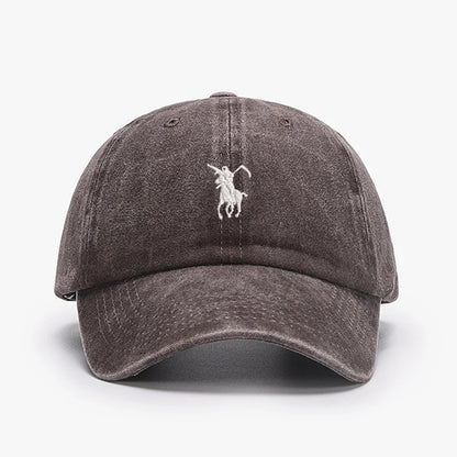 Washed Cotton Soft Baseball Caps Adjustable
