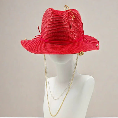Women's Party Dress Hat Travel Beach Sun Hat