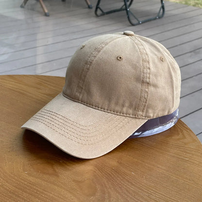 Vintage Women's Baseball Cap Embroidery Sports Hats Men