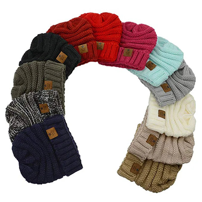 Winter Brand Super Star Caps Lady Warm Winter Hat For Women Hat