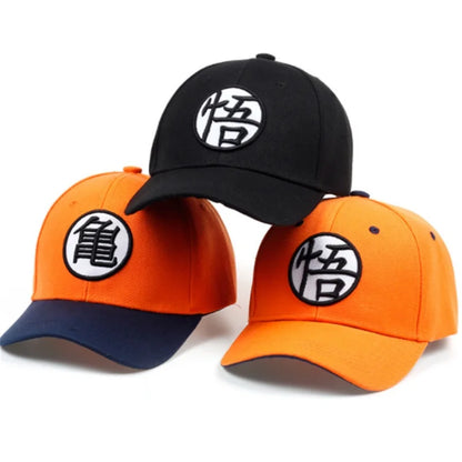 Cute High Quality Anime Dragon Ball Goku Snapback Cap Cotton Baseball Cap For Men Women Hip Hop Cap