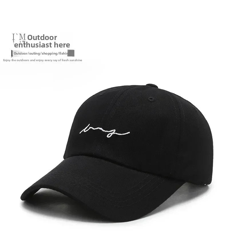 New Simple Corrugated Outdoor Sports Baseball Cap Polyester Cap New Cap Embroidery Hat