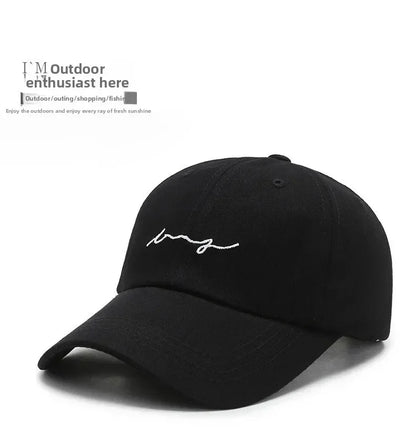 New Simple Corrugated Outdoor Sports Baseball Cap Polyester Cap New Cap Embroidery Hat