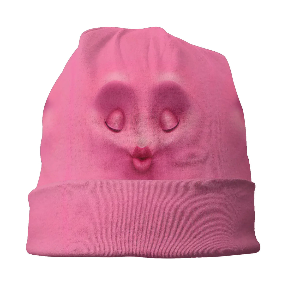 Funny Expression Bonnet Hat Knitted Hats Men Women