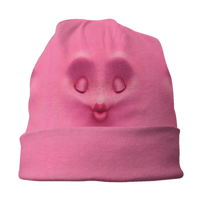 Funny Expression Bonnet Hat Knitted Hats Men Women