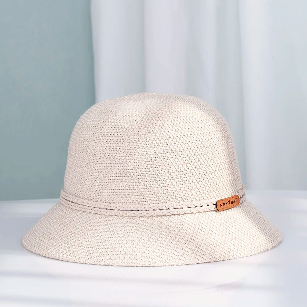 Women Straw Hats Panama UV Protection Sun Visor