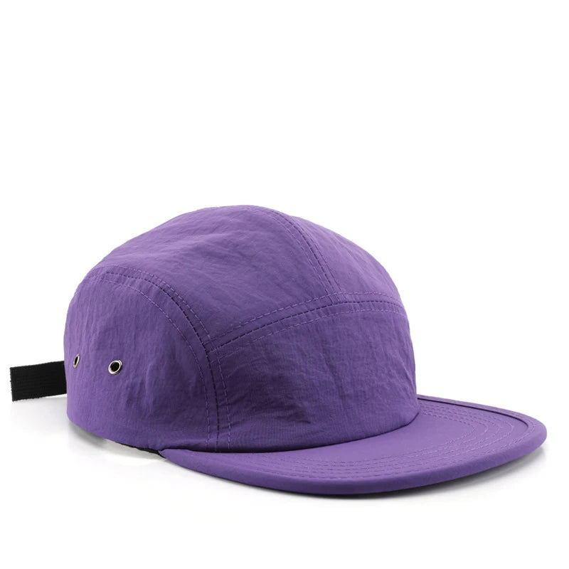 5 Panel Short Brim Quick-Drying Golf Baseball Caps Men's