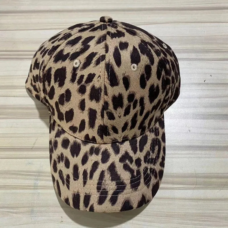 Leopard Zebra Pattern Adjustable Sun Protection Dad Hat