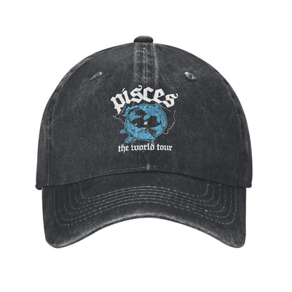 James Arthur Pisces World Tour Baseball Cap Sun  Running Hippie Washed Hip Hop Hats Men Adult Baseball Caps