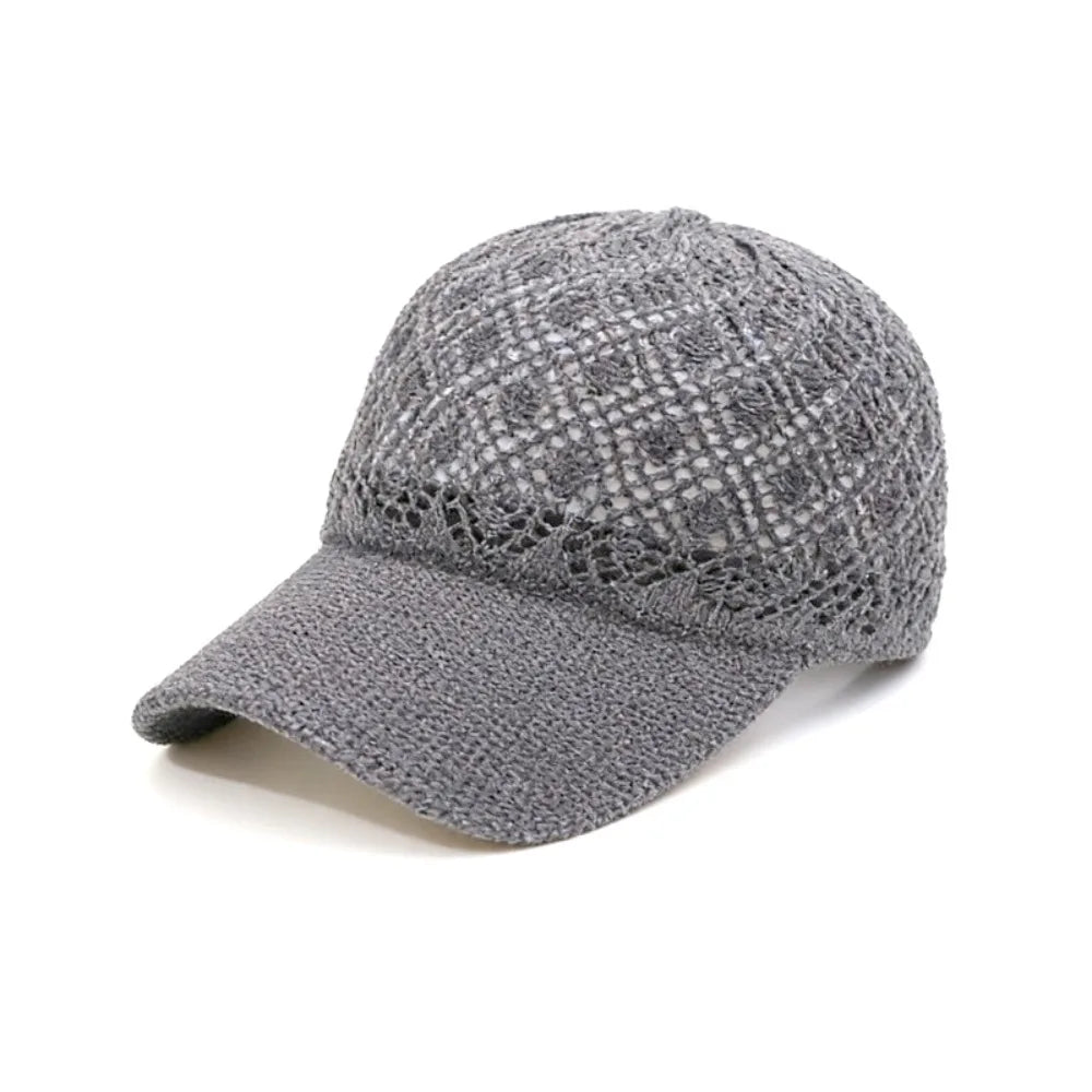 Fashion Hollow Thin Baseball Cap