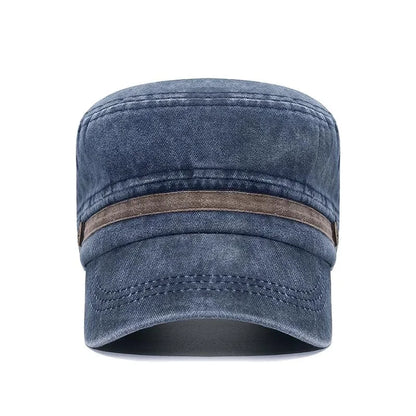 Cotton Breathable Button Cap, Middle-Aged And Young Dad Outdoor Sun Hat