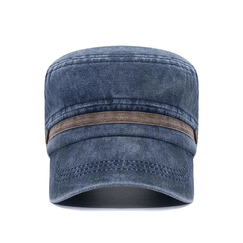 Cotton Breathable Button Cap, Middle-Aged And Young Dad Outdoor Sun Hat