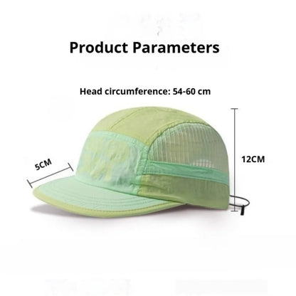 Quick-Dry Lightweight Baseball Cap - Visor Peaked Hat