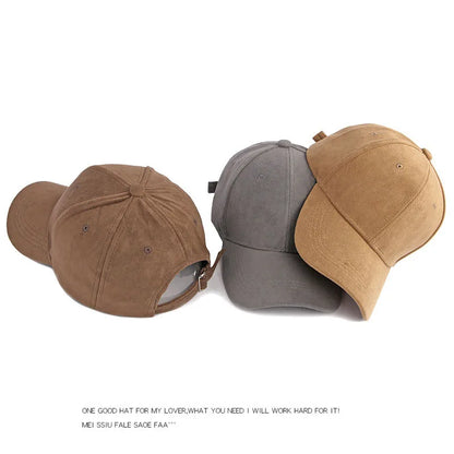 Suede Baseball Cap