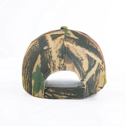 Trendy Embroidery Camouflage Baseball Caps