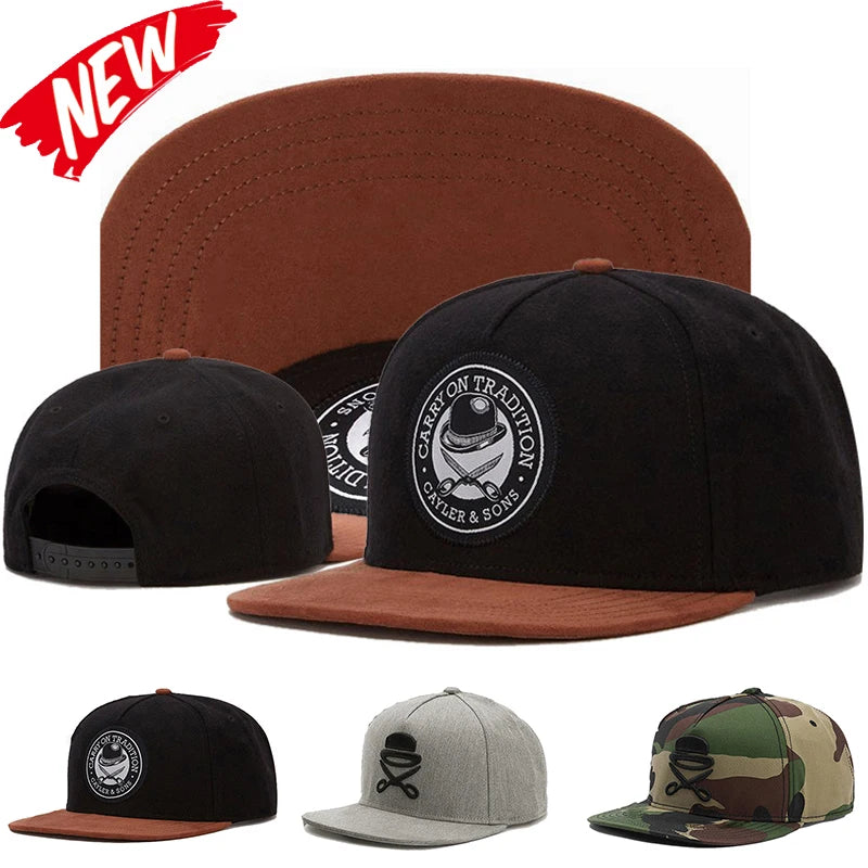 Fashion Scissor Embroidery Cap Adjustable Hip Hop Cap For Unisex Adult Outdoor Hat Snapback Hats