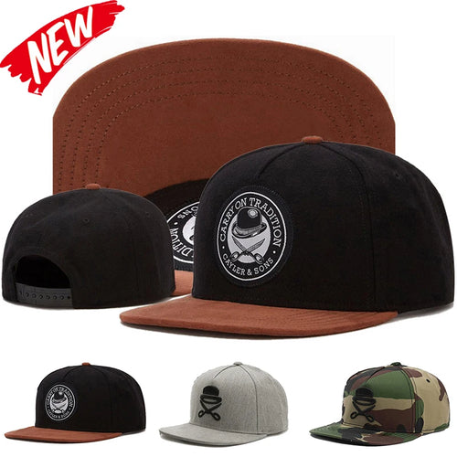 Fashion Scissor Embroidery Cap Adjustable Hip Hop Cap For Unisex Adult Outdoor Hat Snapback Hats