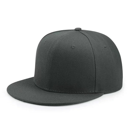 Baseball Caps Adult Flat Peak Hip Hop Fitted Hat Men Women