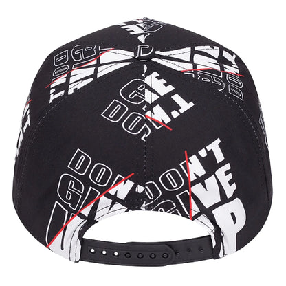 Printed Give Letter Flat Brimmed Hat Fashionable Outdoor Casual Snapback hat