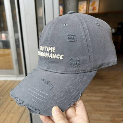 Hip Hop Summer Baseball Caps Letter Embroidery for Men Women