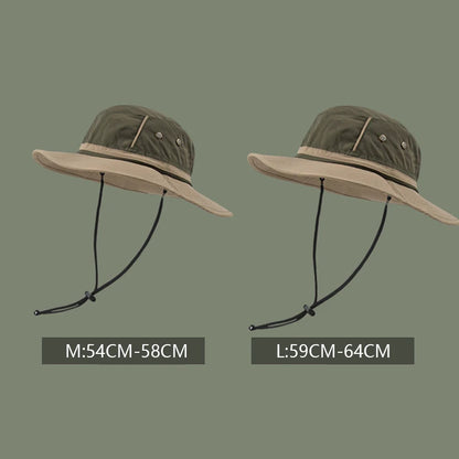 Custom Logo Men Quick Drying Large Size Bucket Hats