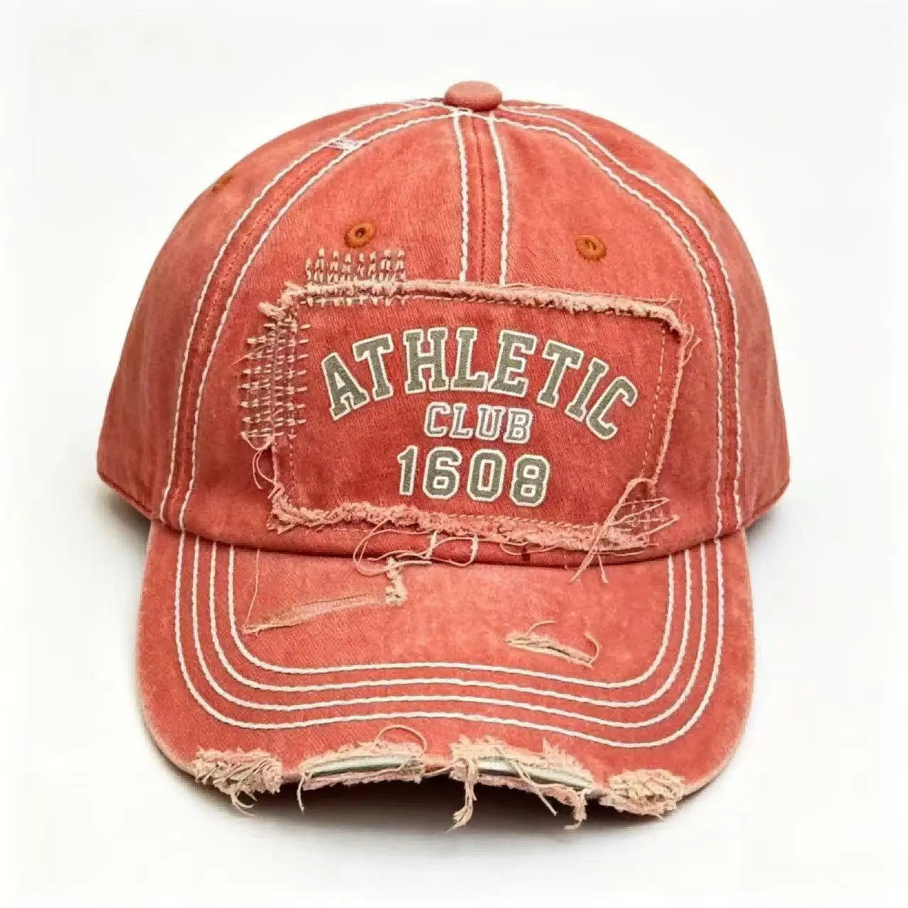 Unisex Vintage American Style Embroidered Letter Baseball Cap