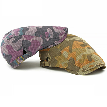 Men Berets Women Spring Summer Cap Sun Hat