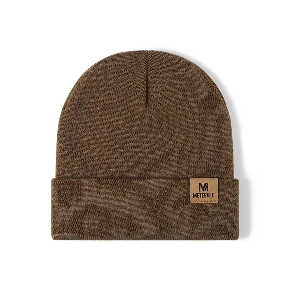 Riding Hat Knit Cuffed Beanie For Men Women