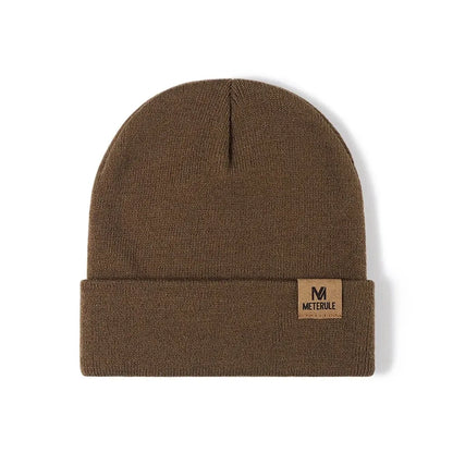 Riding Hat Knit Cuffed Beanie For Men Women