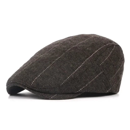 Fashion Men Retro Beret British Hats