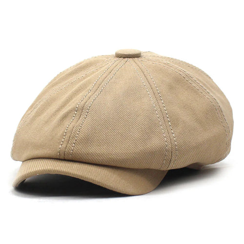 Cotton Casual Newsboys Hat For Men Women