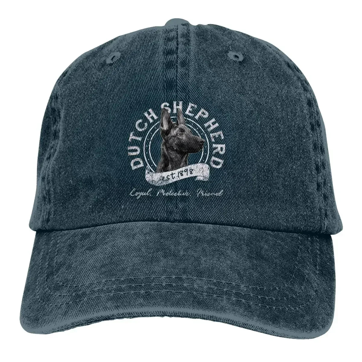 Dutch Shepherd Dog Breed Design Classic Baseball Cap Men Hats Women
