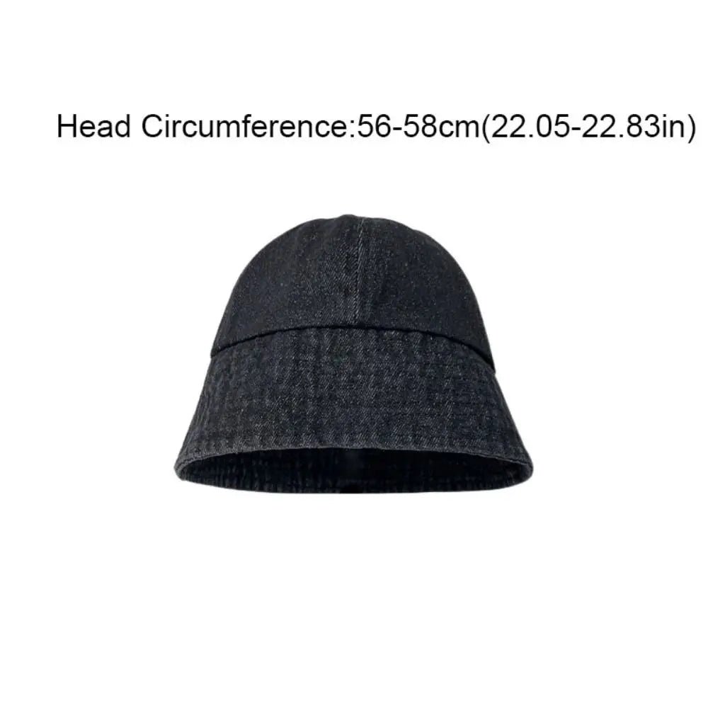 Soft Sunshade Denim Bucket Hats