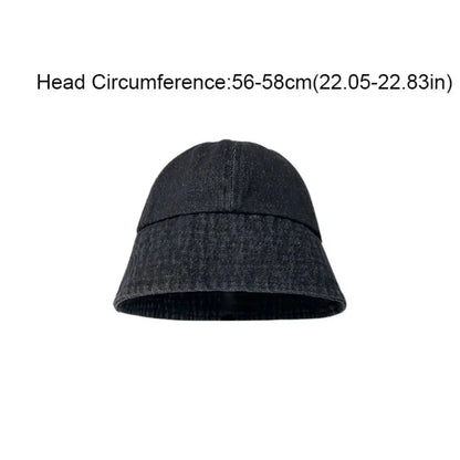 Soft Sunshade Denim Bucket Hats