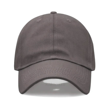 Custom Text Logo Embroidery Vintage Washed Cotton Baseball Cap