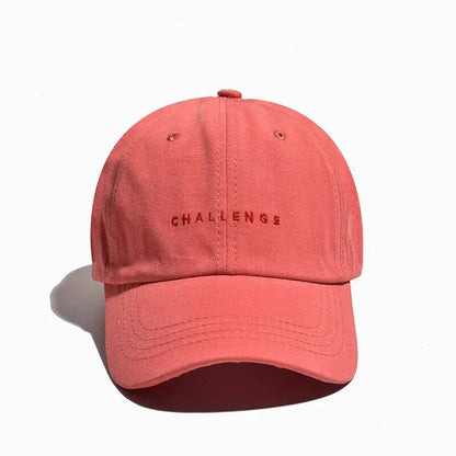 Letter Embroidered Baseball Cap For Women Spring Summer