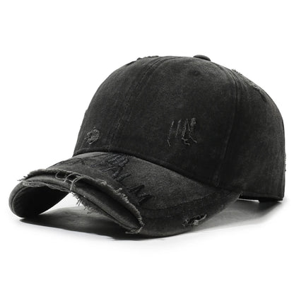 Spring–Autumn Faded Distressed American-Style Washed Cap