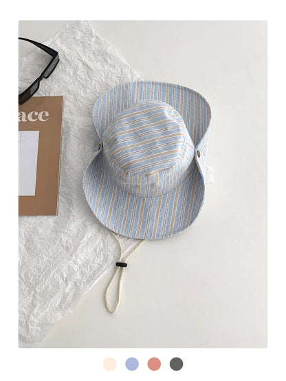 Fisherman Hat Women's Summer New Large Brim