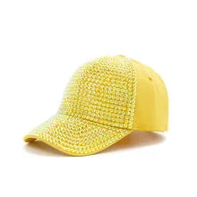 New Fashion Women Diamond Inlay Cap Spring Summer