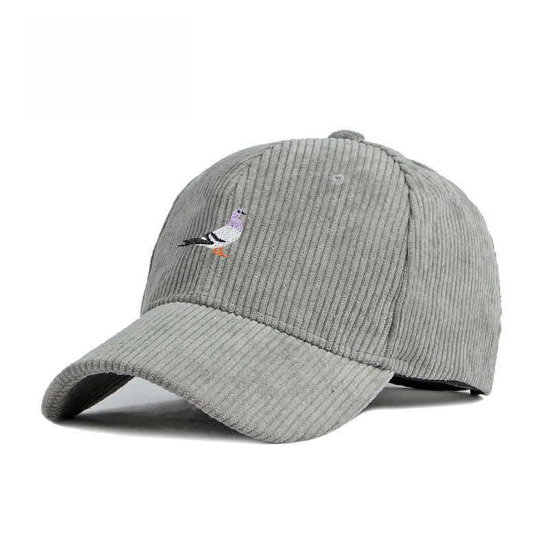 Corduroy Baseball Cap for Men and Women in Autumn and Winter