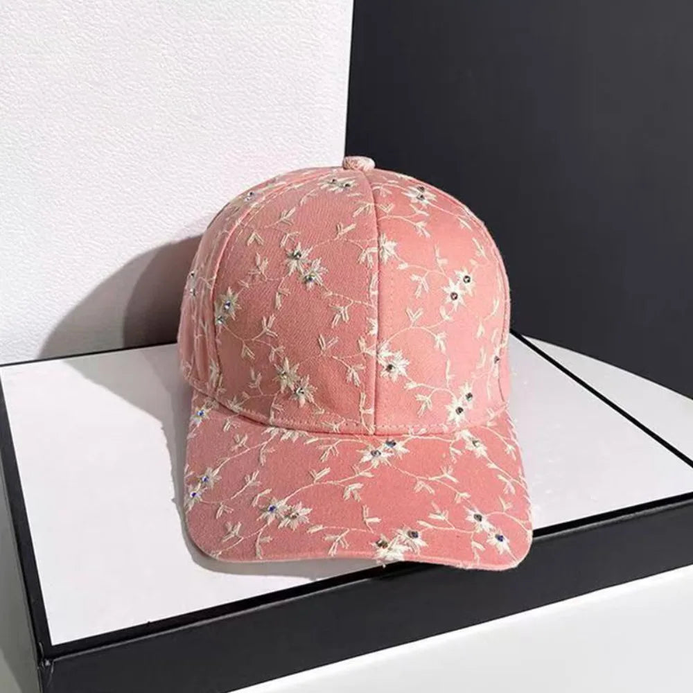 Trendy Little Flower Ladies Sun Hat