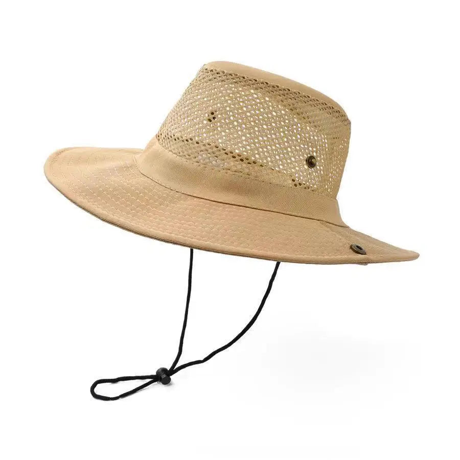 Men's Summer Mesh Breathable Sunscreen Hat Outdoor