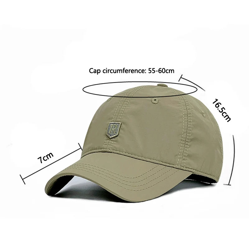 Outdoor Quick-Drying Golf Fishing Hat For Women Men Summer Sun Hat