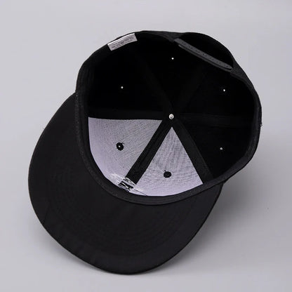 Bearded Uncle Baseball Cap, Unisex Fashionable Flat-Brim Hip-Hop Cap