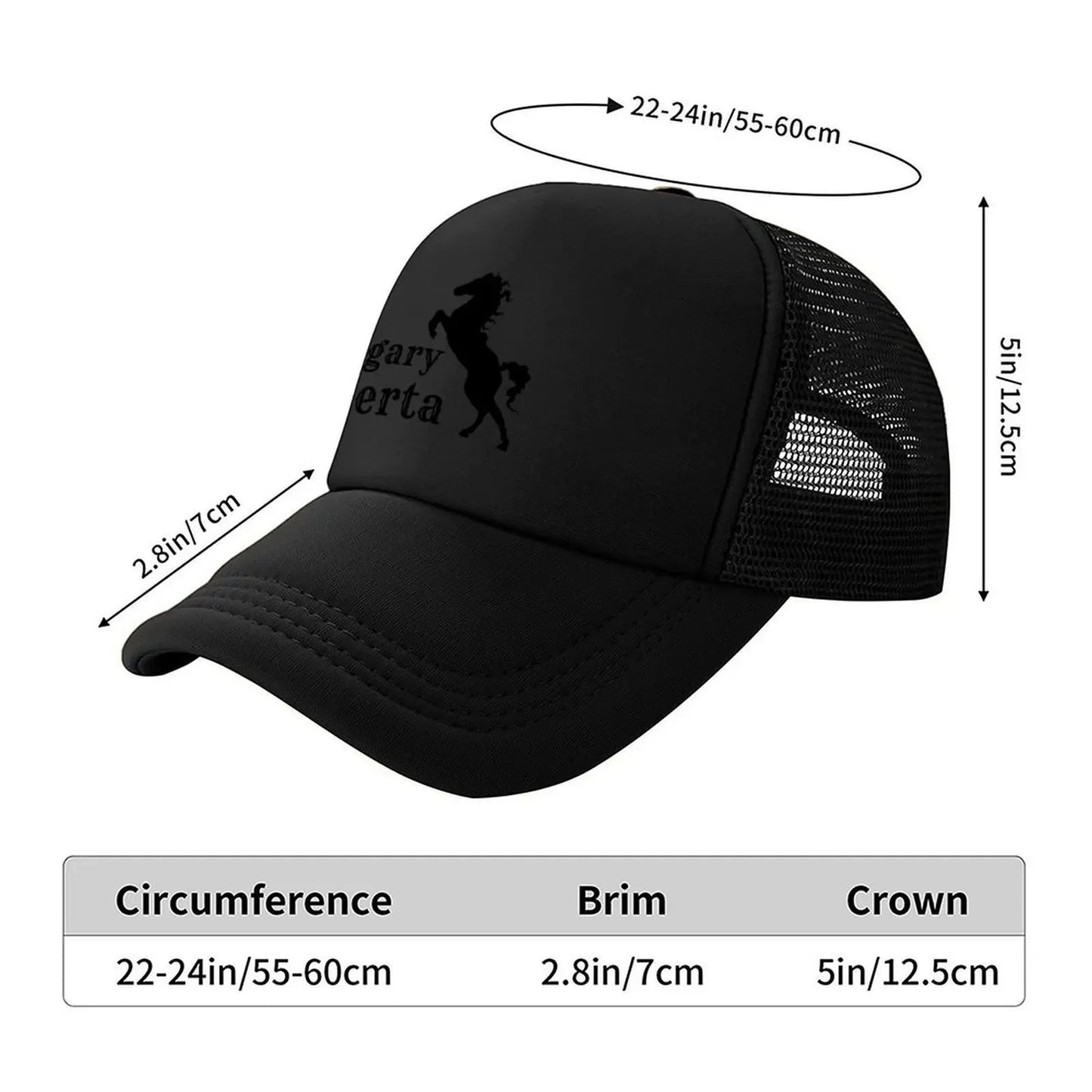 Calgary - Alberta Baseball Cap Trucker Cap tactical cap Hip Hop western Hat Mens Women's